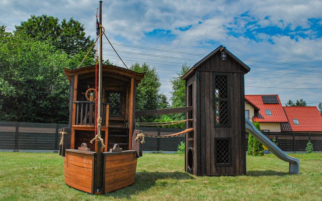 Drewniany kuter – kolejna realizacja wyjątkowego placu zabaw