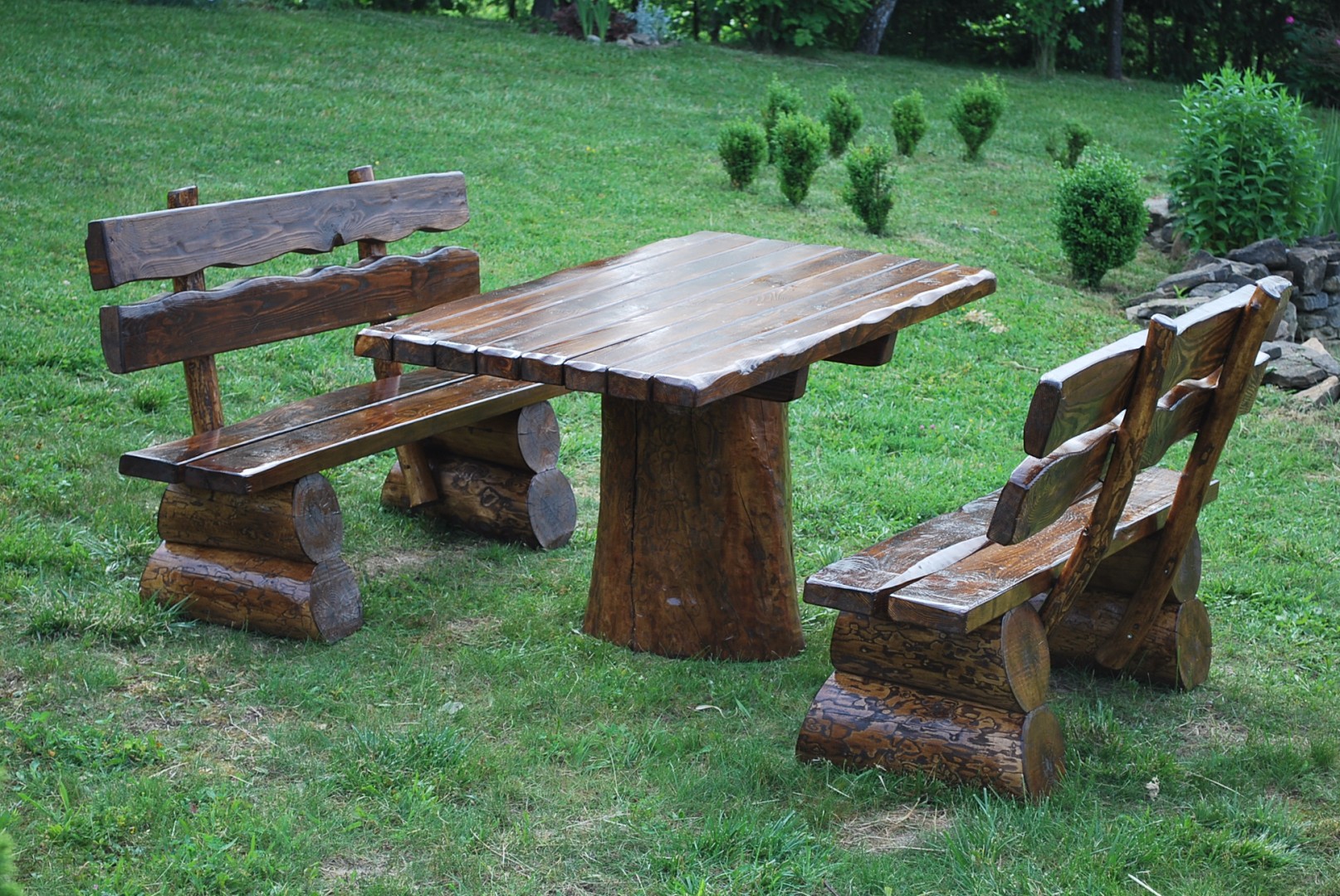 Stół z Ławkami #04