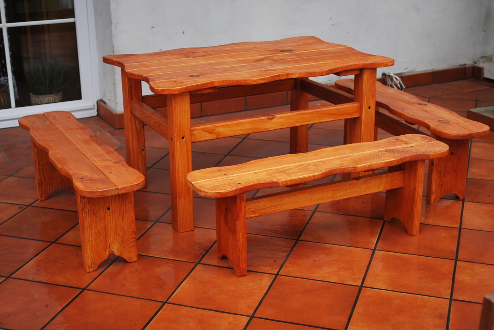 Stół z Ławkami #03